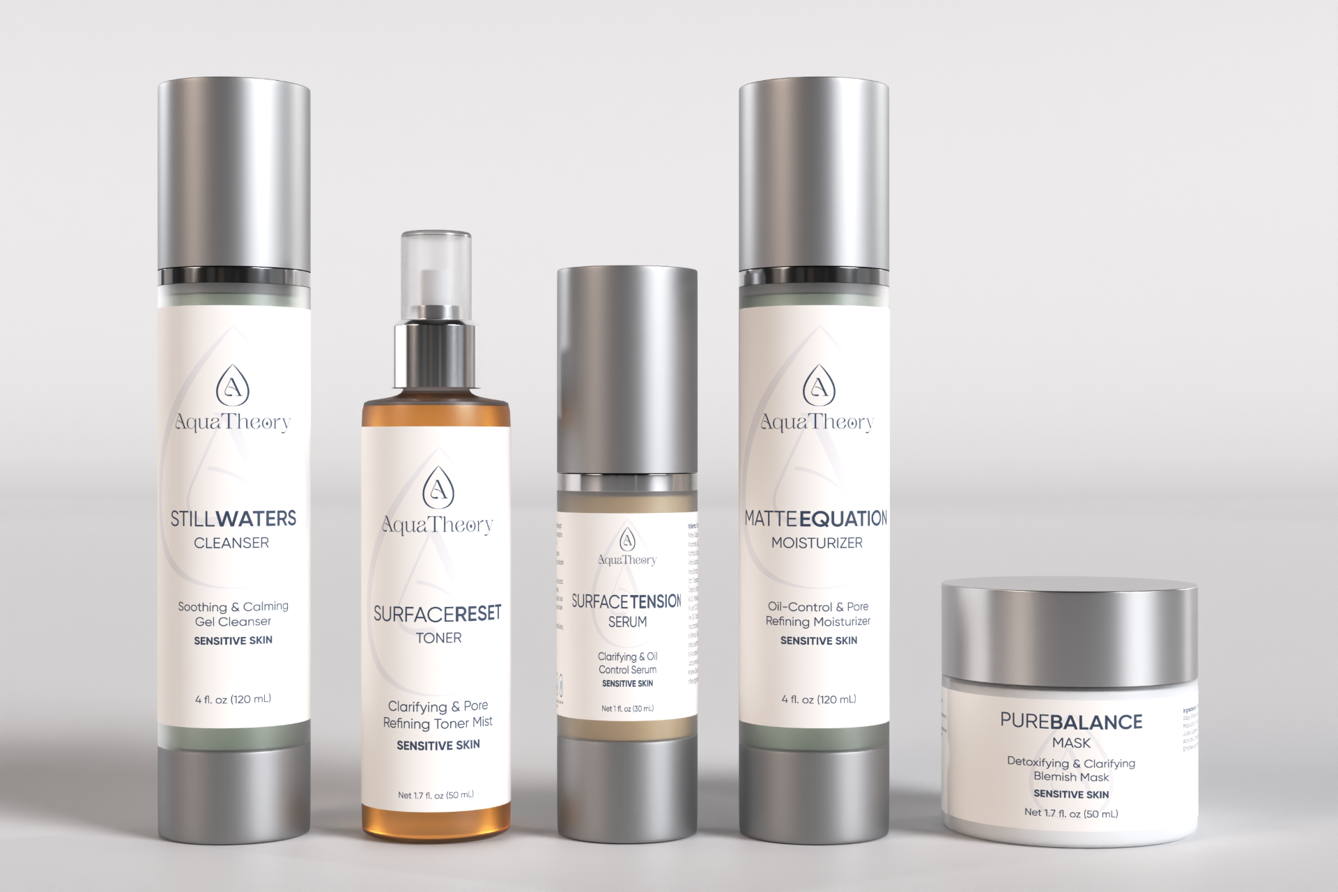 Clear + Calm Glow Collection (Sensitive Skin)